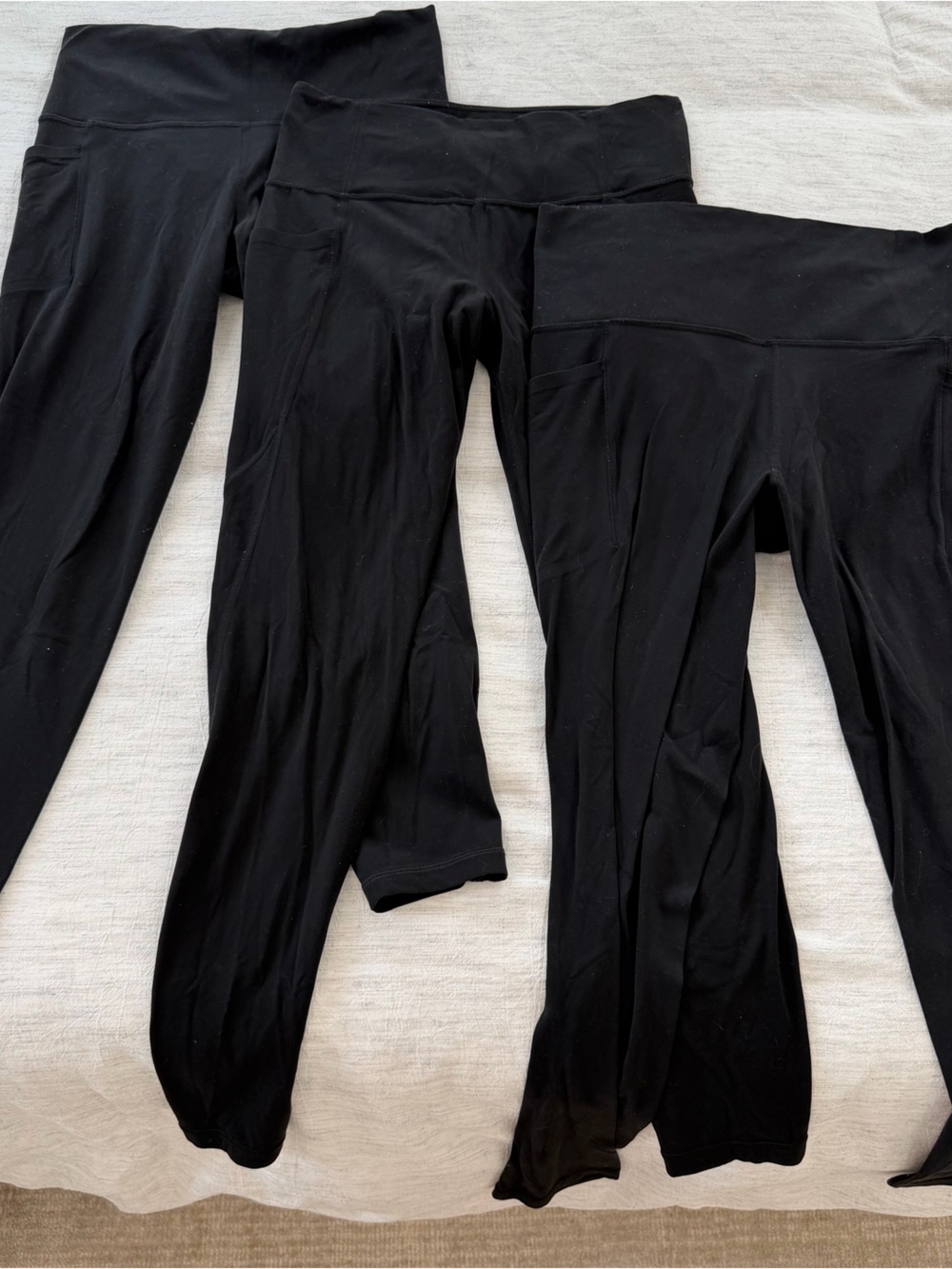 Athleta Black High-Waist Performance Leggings Bundle